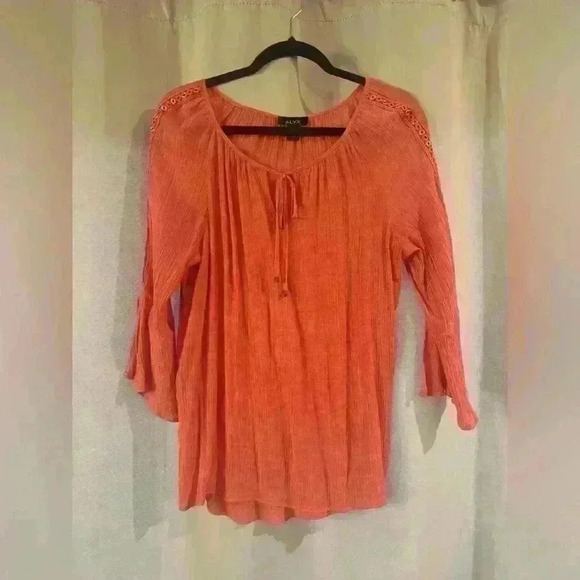 Women’s Pink/Orange ALYX Blouse - Picture 1 of 8